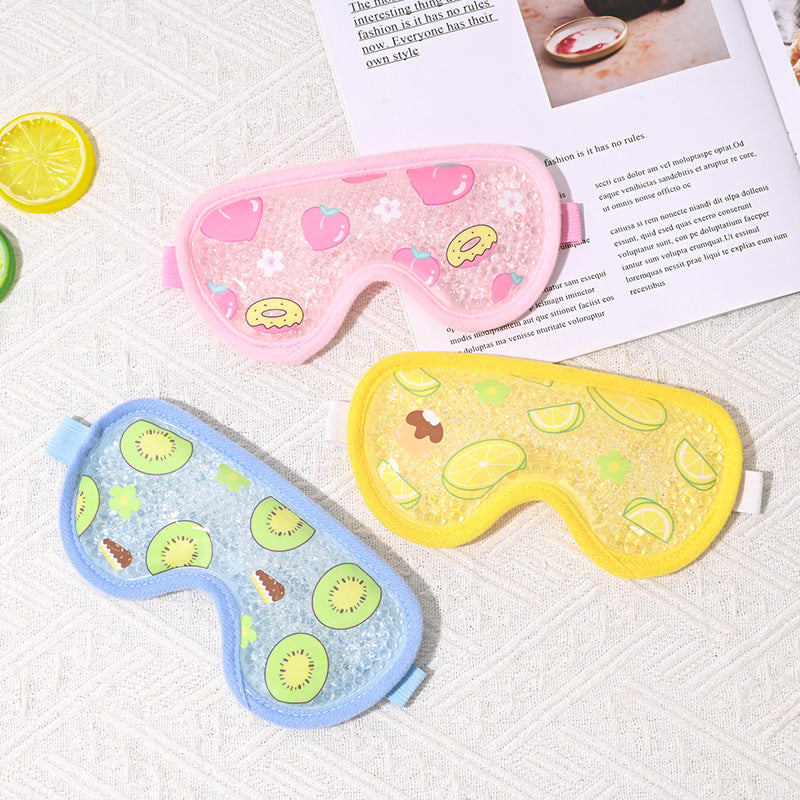 Fruit Ice Bead Eye Mask for Cooling and Heating Therapy