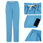 Scrub Set - V-Neck and Open Cuff
