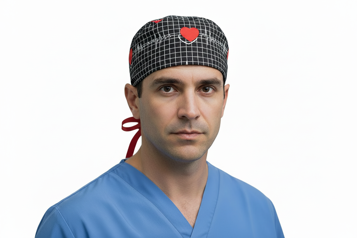 Nurse Surgical Caps with Patterns