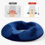Sleep Cushion Office Sedentary Chair Cushion Memory Foam Chair Cushion Car Anti-Butt Pain Butt Cushion Breathable