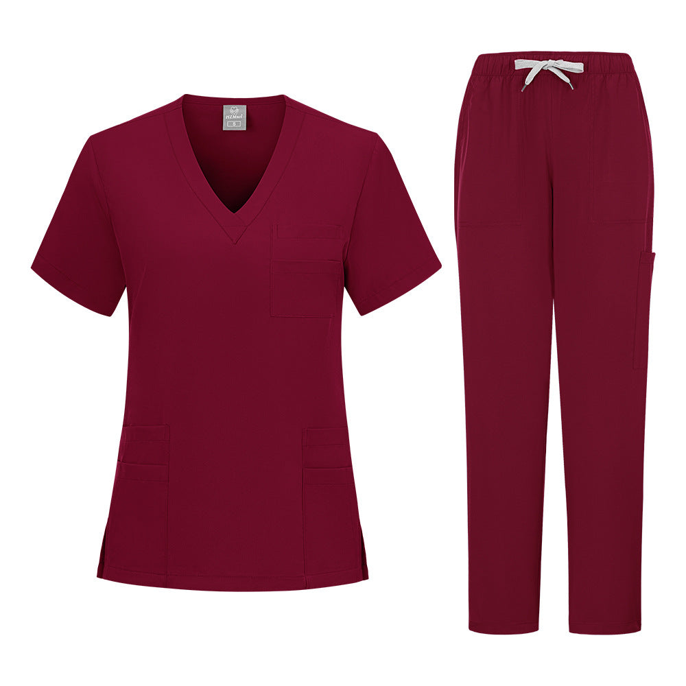 Scrub Set - V-Neck and Open Cuff