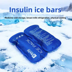 Reusable Ice Packs with Temperature Monitor Case