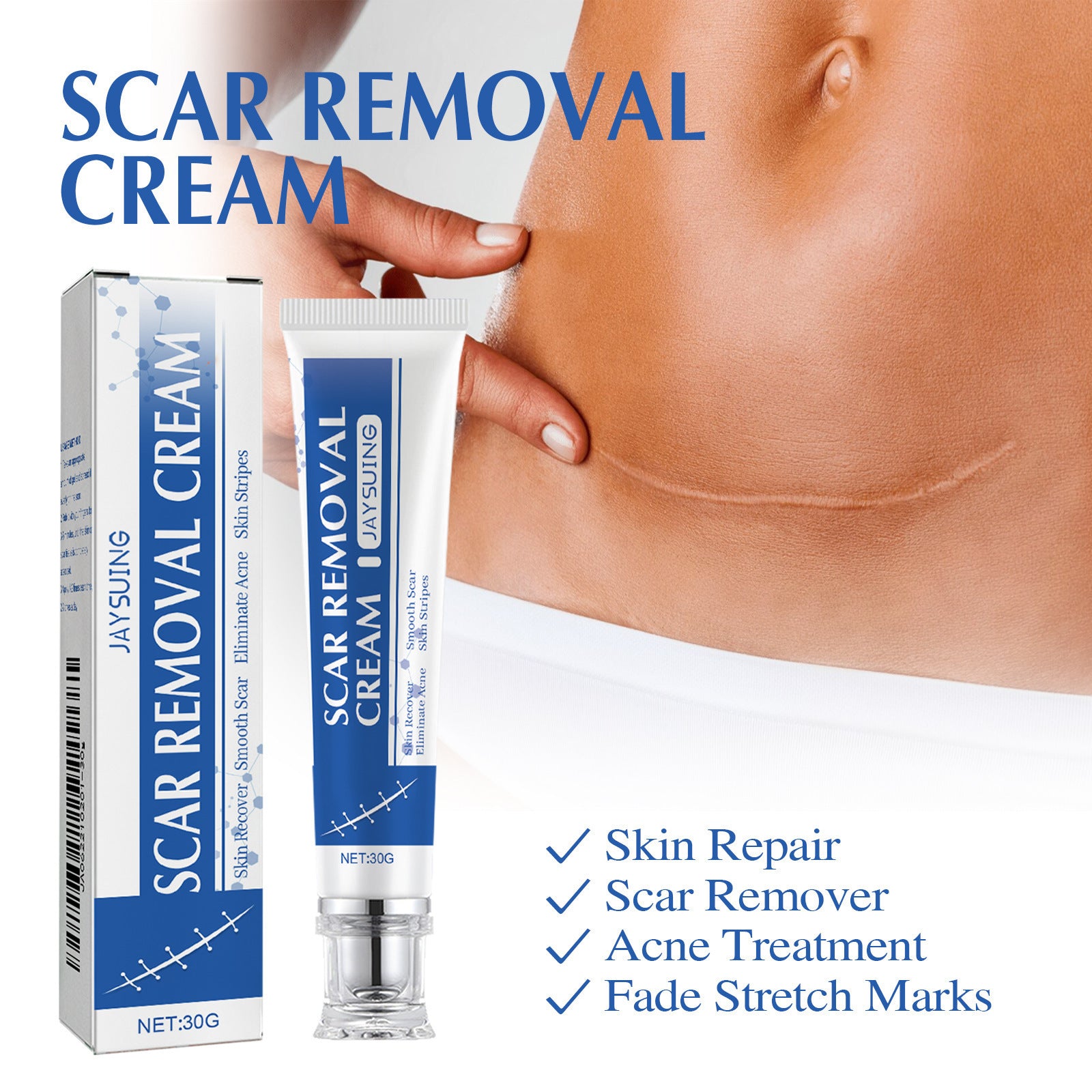 Scar Care Cream for Skin Repair