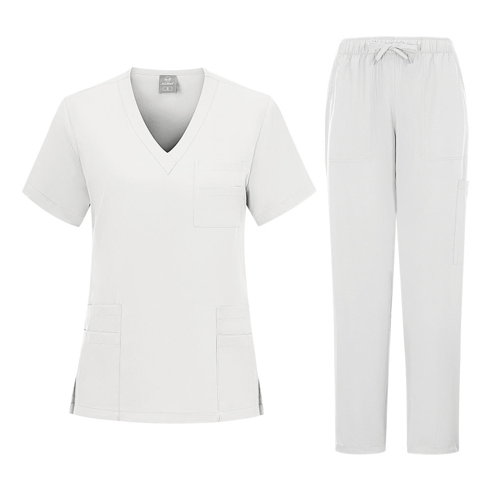 Scrub Set - V-Neck and Open Cuff