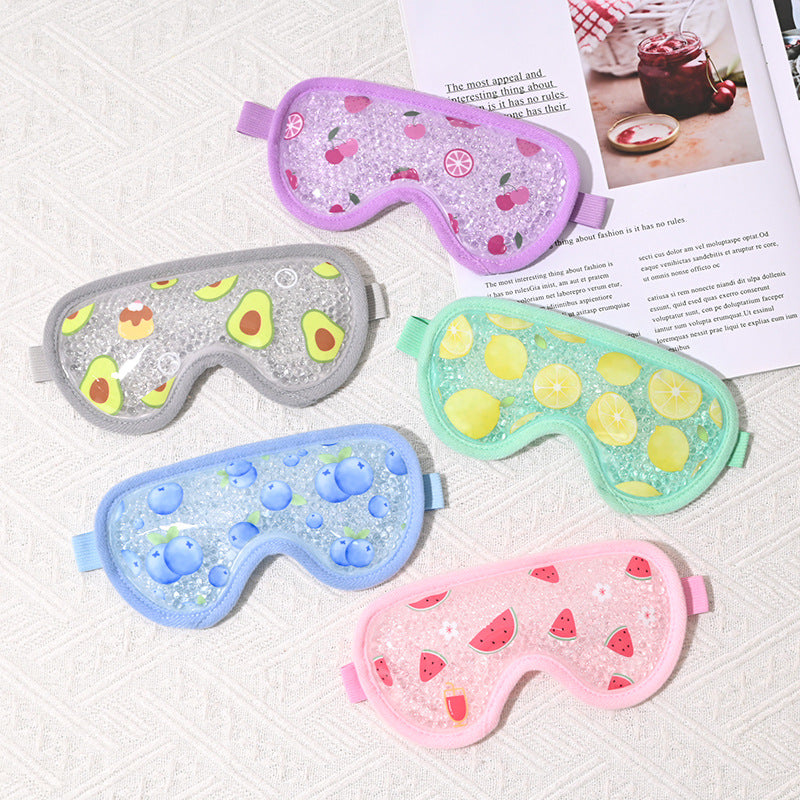 Fruit Ice Bead Eye Mask for Cooling and Heating Therapy