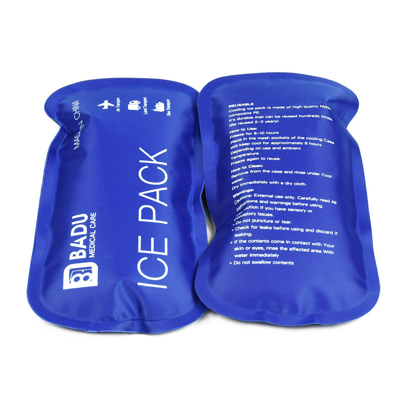 Reusable Ice Packs with Temperature Monitor Case