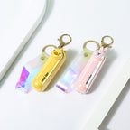 Portable USB Keychain Fan with Flashlight