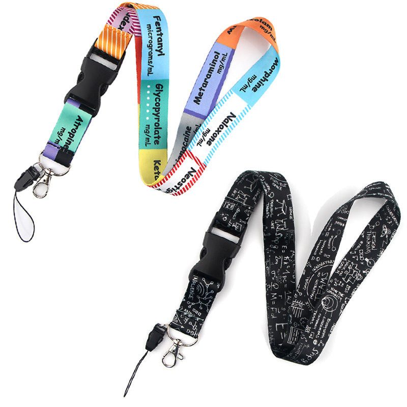 Medical Lanyard - Double Clip Removal