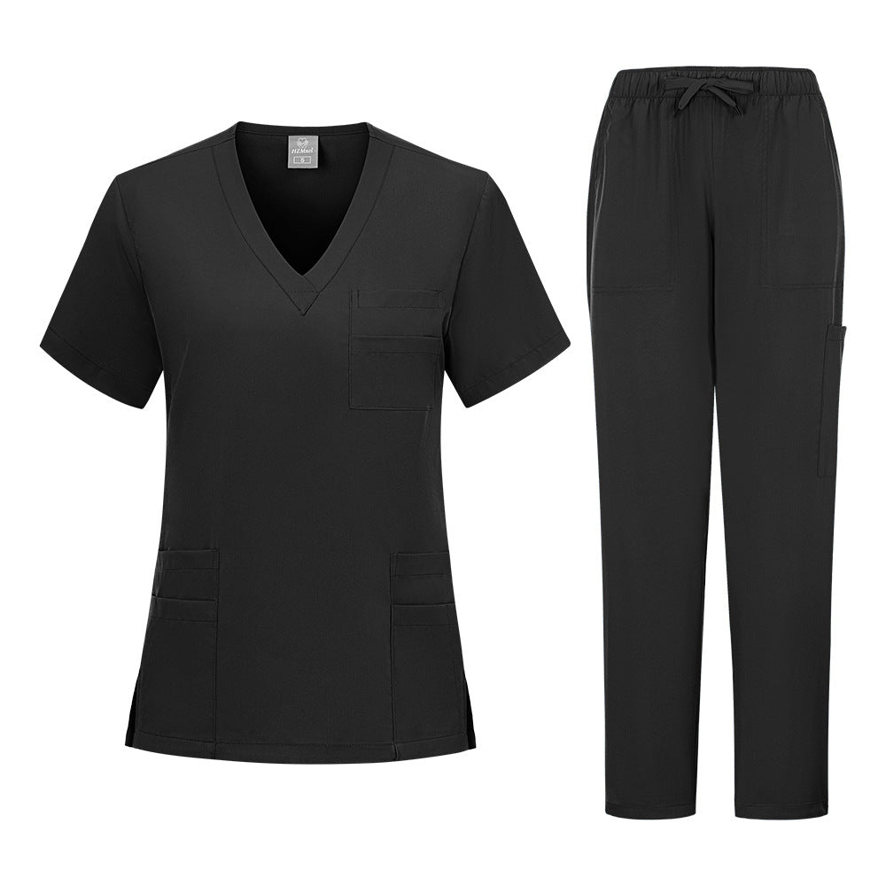 Scrub Set - V-Neck and Open Cuff