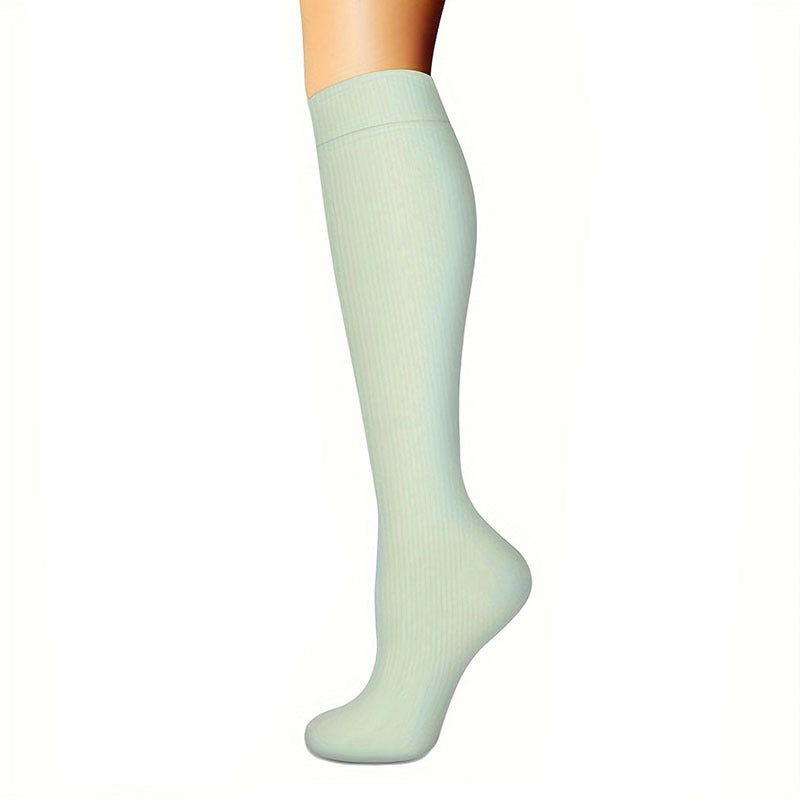 Stylish Compression Socks - Solid Colors