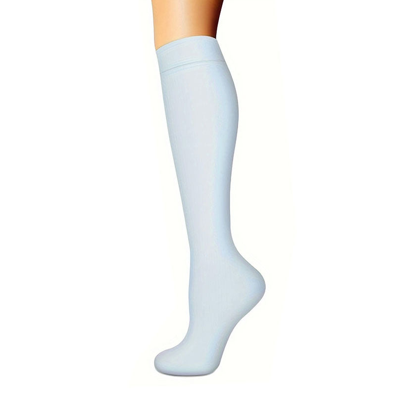 Stylish Compression Socks - Solid Colors