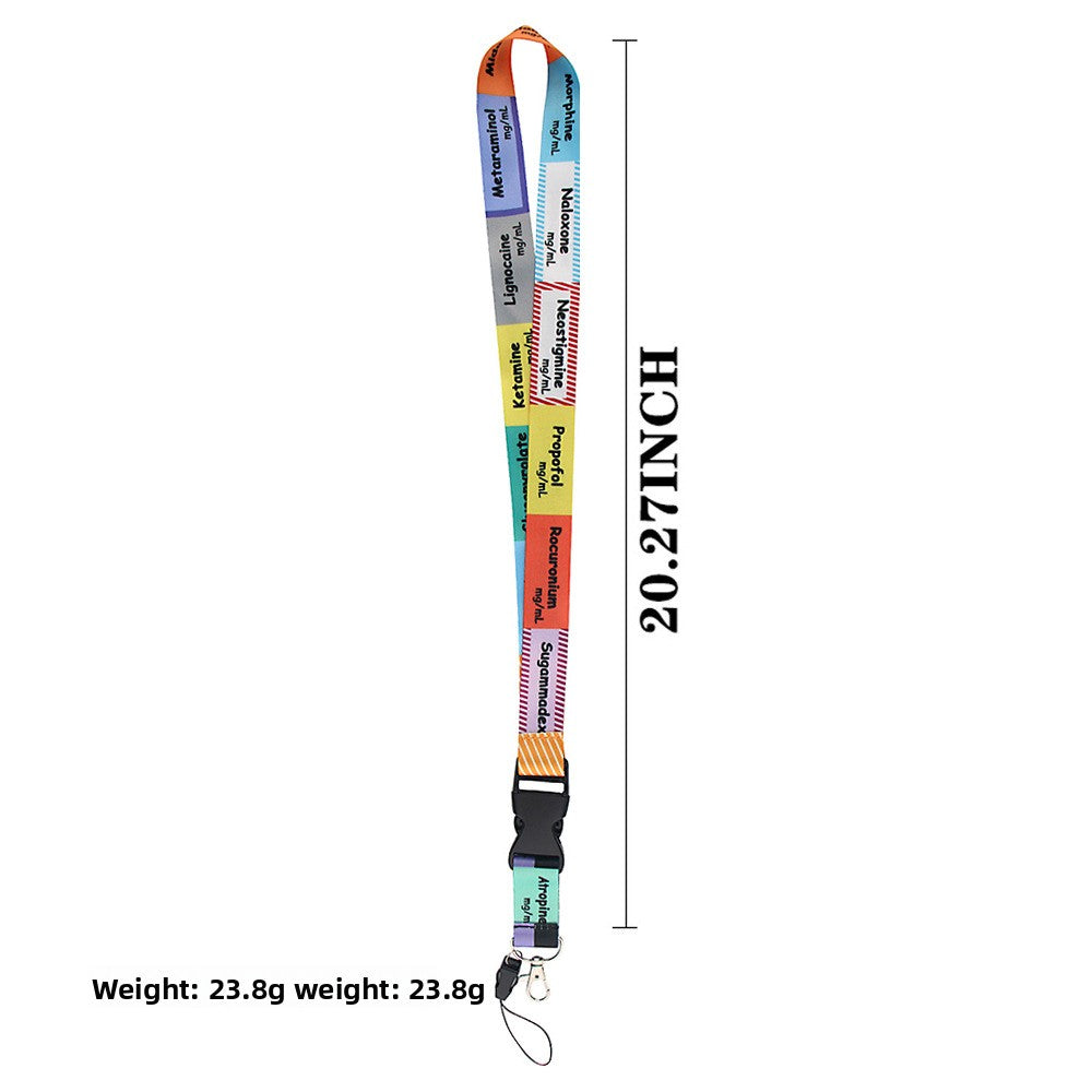 Medical Lanyard - Double Clip Removal