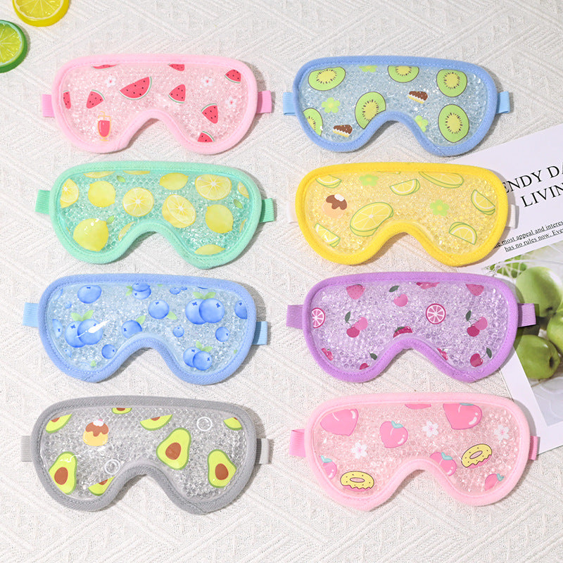 Fruit Ice Bead Eye Mask for Cooling and Heating Therapy