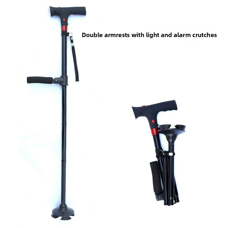 Twin Grip Cane with Light