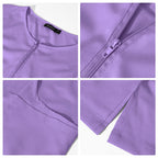 Zippered Scrub Set