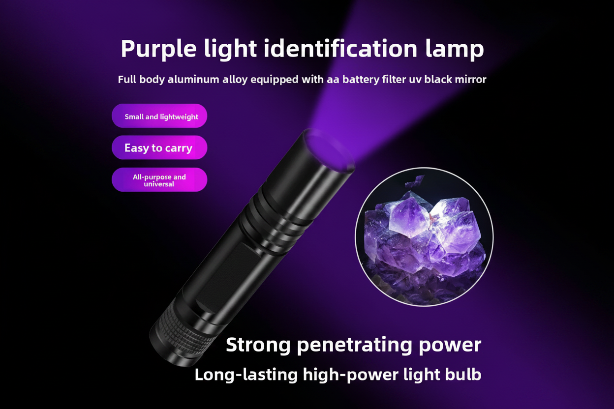UV Flashlight - Residue and Florescence Detection