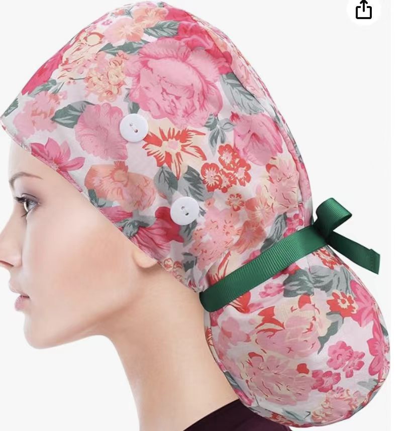 Nurse Surgical Caps with Patterns