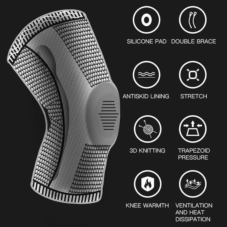 Knee Pad with Support Strap