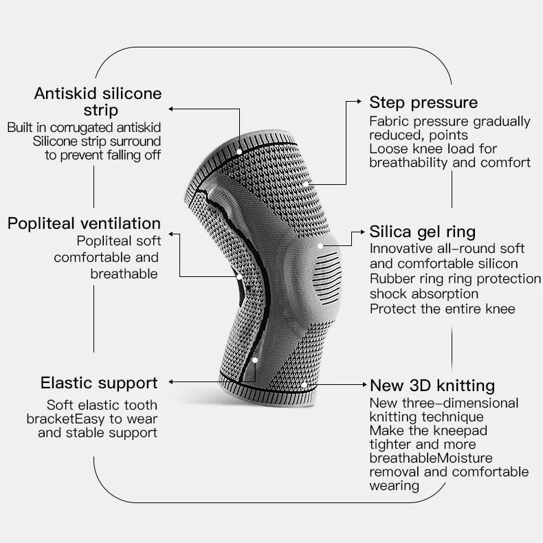 Knee Pad with Support Strap