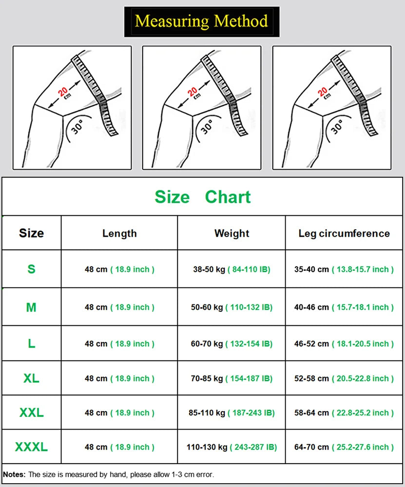 Long Knee Support / Brace (Level 1)