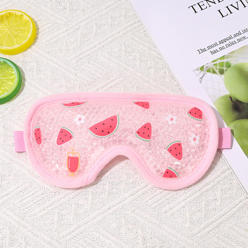 Fruit Ice Bead Eye Mask for Cooling and Heating Therapy