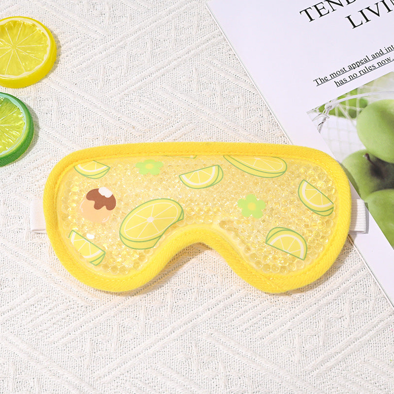 Fruit Ice Bead Eye Mask for Cooling and Heating Therapy