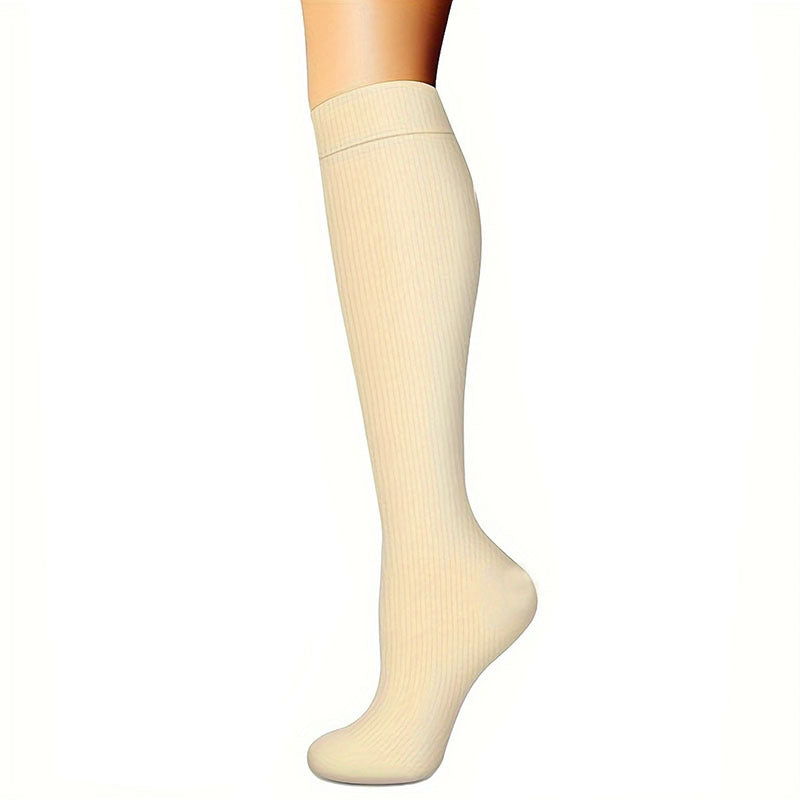 Stylish Compression Socks - Solid Colors