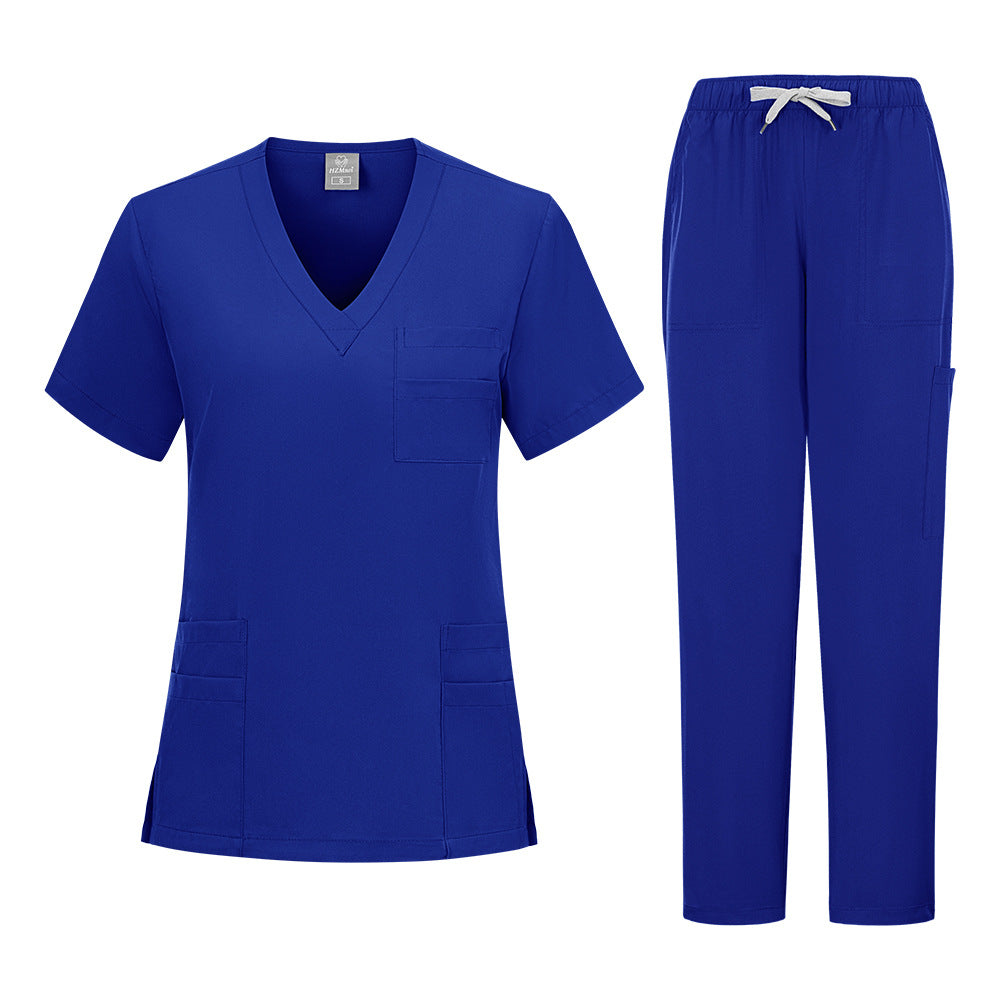 Scrub Set - V-Neck and Open Cuff