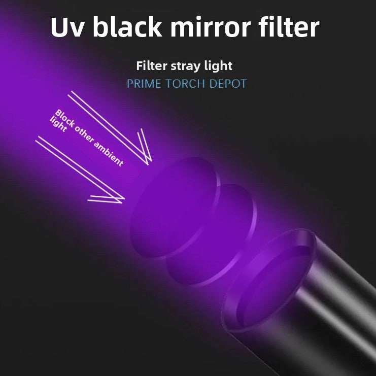 UV Flashlight - Residue and Florescence Detection